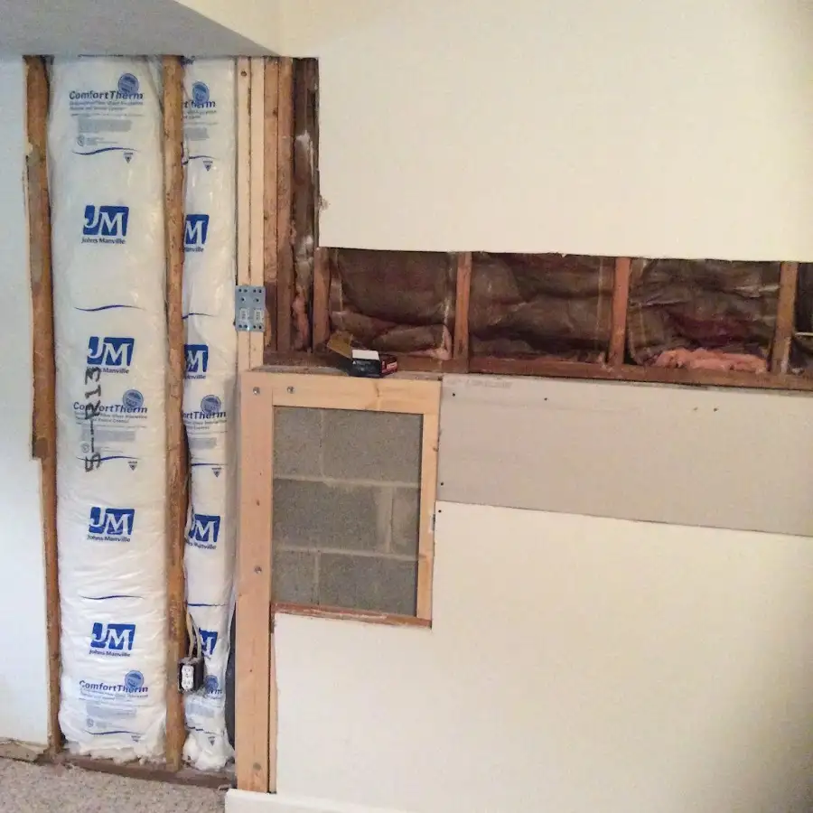 Wall insulation replacement during Structural Drying in Meadowbrook